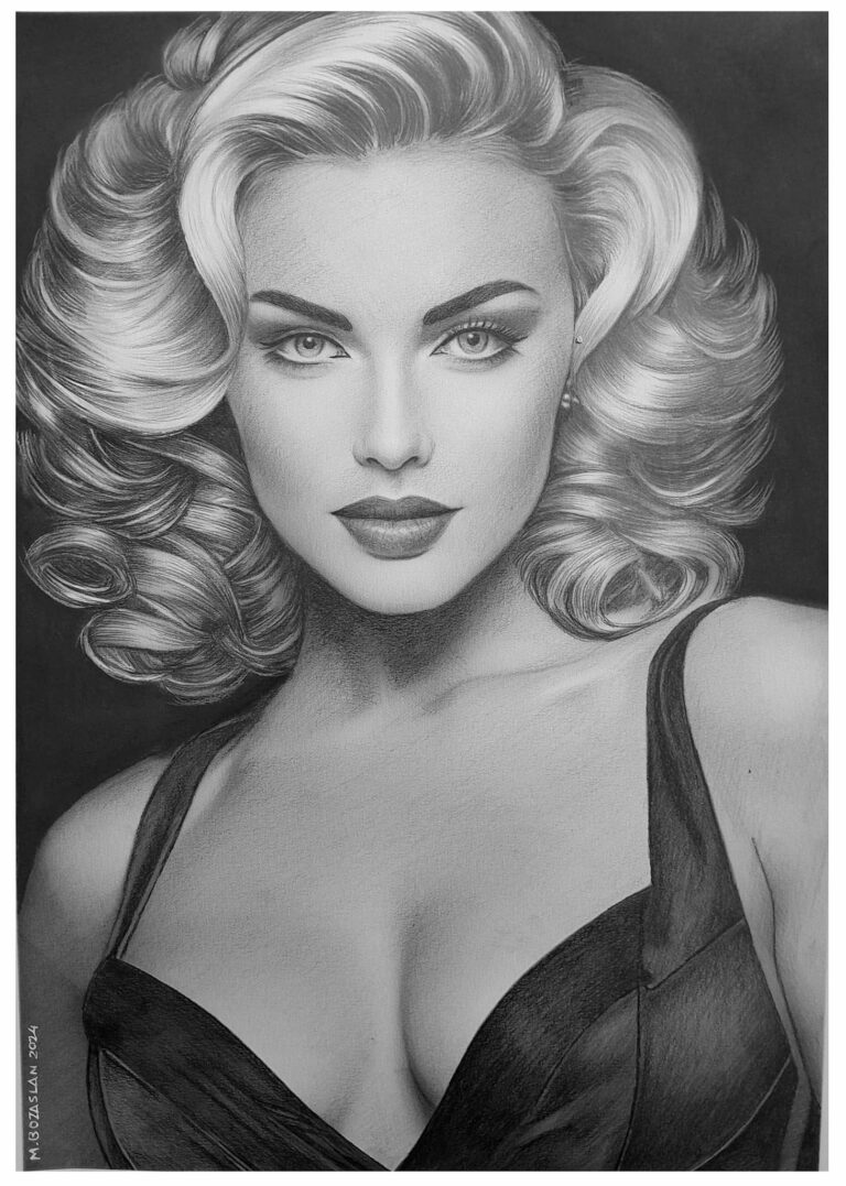 karakalem portre çizim